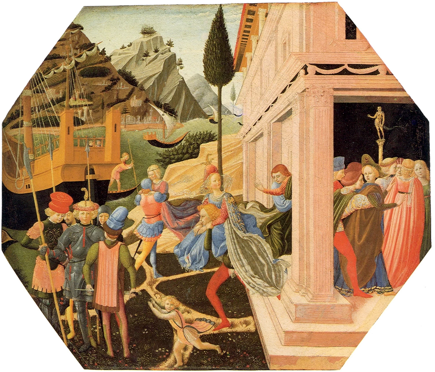 Il rapimento di Elena - National Gallery, Londra